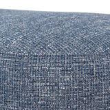 Aldona 1.8m Long Ottoman - Prussian Blue Ottoman Blue Steel Sofa- Core