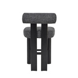 Set of 2 - Remy Black Barstool - Field Charcoal Bar Stool OL Sofa-Core