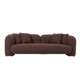 Berg 3 Seater Sofa - Moss Brown Sofa OL Sofa-Core