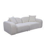 Soma 3 Seater Sofa - Almond Beige Sofa OL Sofa-Core