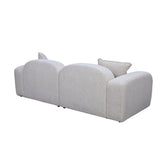 Soma 3 Seater Sofa - Almond Beige Sofa OL Sofa-Core