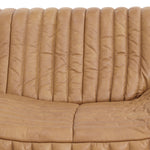 Duvina 3 Seater Sofa - Amber Tan Leather Sofa Nova-Core