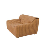 Duvina Armchair - Amber Tan Leather Armchair Nova-Core