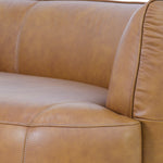 Arcova 3 Seater Sofa - Amber Tan Leather Sofa Nova-Core