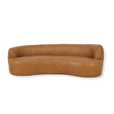 Arcova 3 Seater Sofa - Amber Tan Leather Sofa Nova-Core