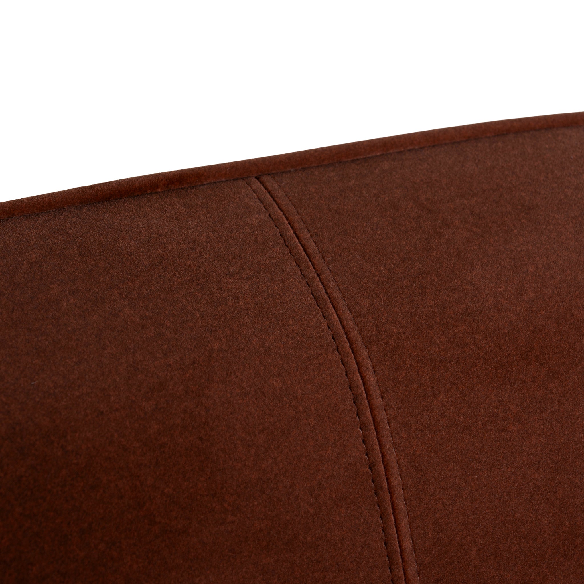 Jake 4 Seater Fabric Sofa - Burnt Brown Sofa Forever-Core