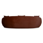 Jake 4 Seater Fabric Sofa - Burnt Brown Sofa Forever-Core