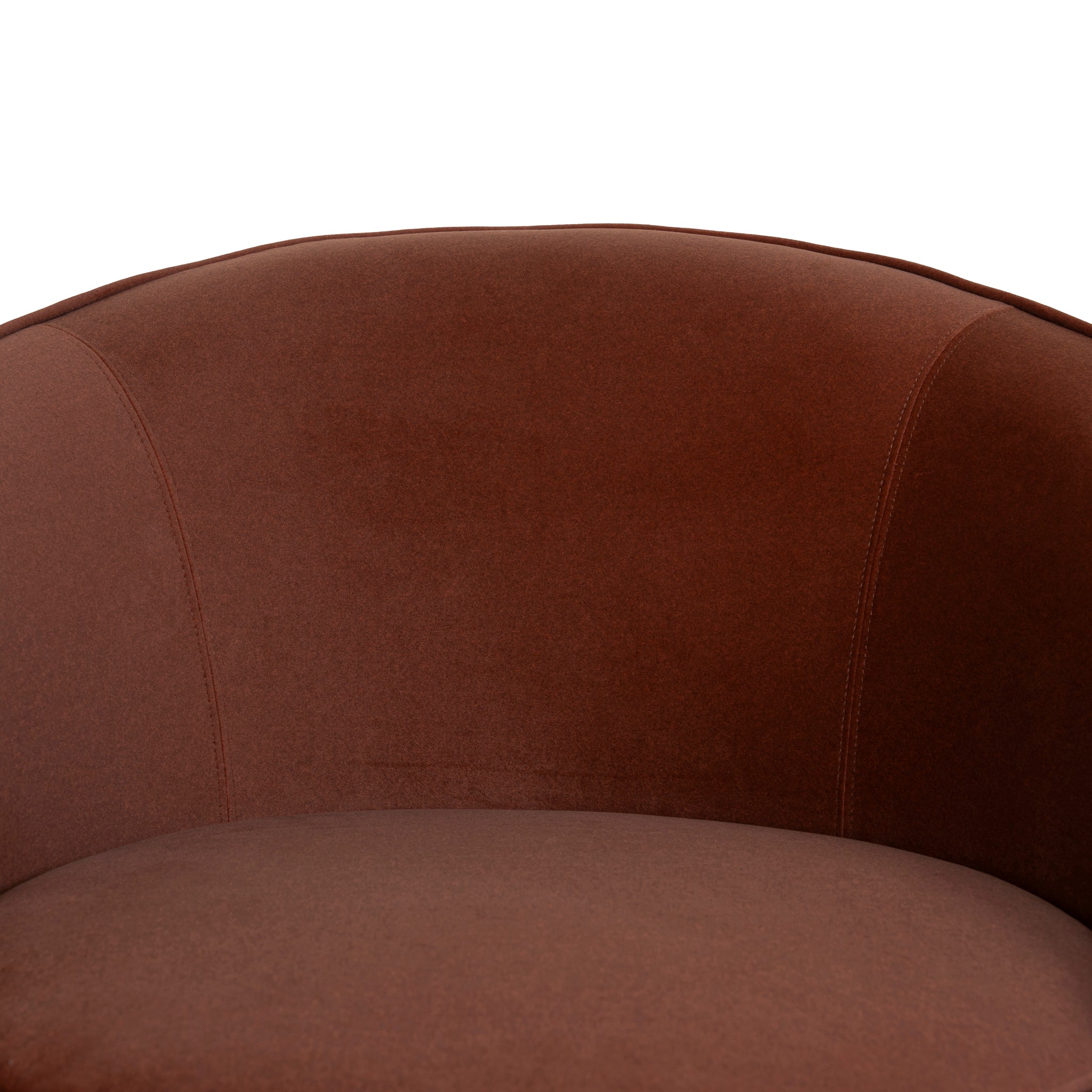Jake Fabric Armchair - Burnt Brown Armchair Forever-Core