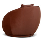 Jake Fabric Armchair - Burnt Brown Armchair Forever-Core