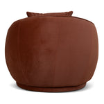 Jake Fabric Armchair - Burnt Brown Armchair Forever-Core