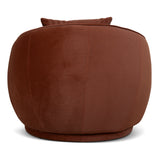 Jake Fabric Armchair - Burnt Brown Armchair Forever-Core