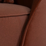 Jake Fabric Armchair - Burnt Brown Armchair Forever-Core