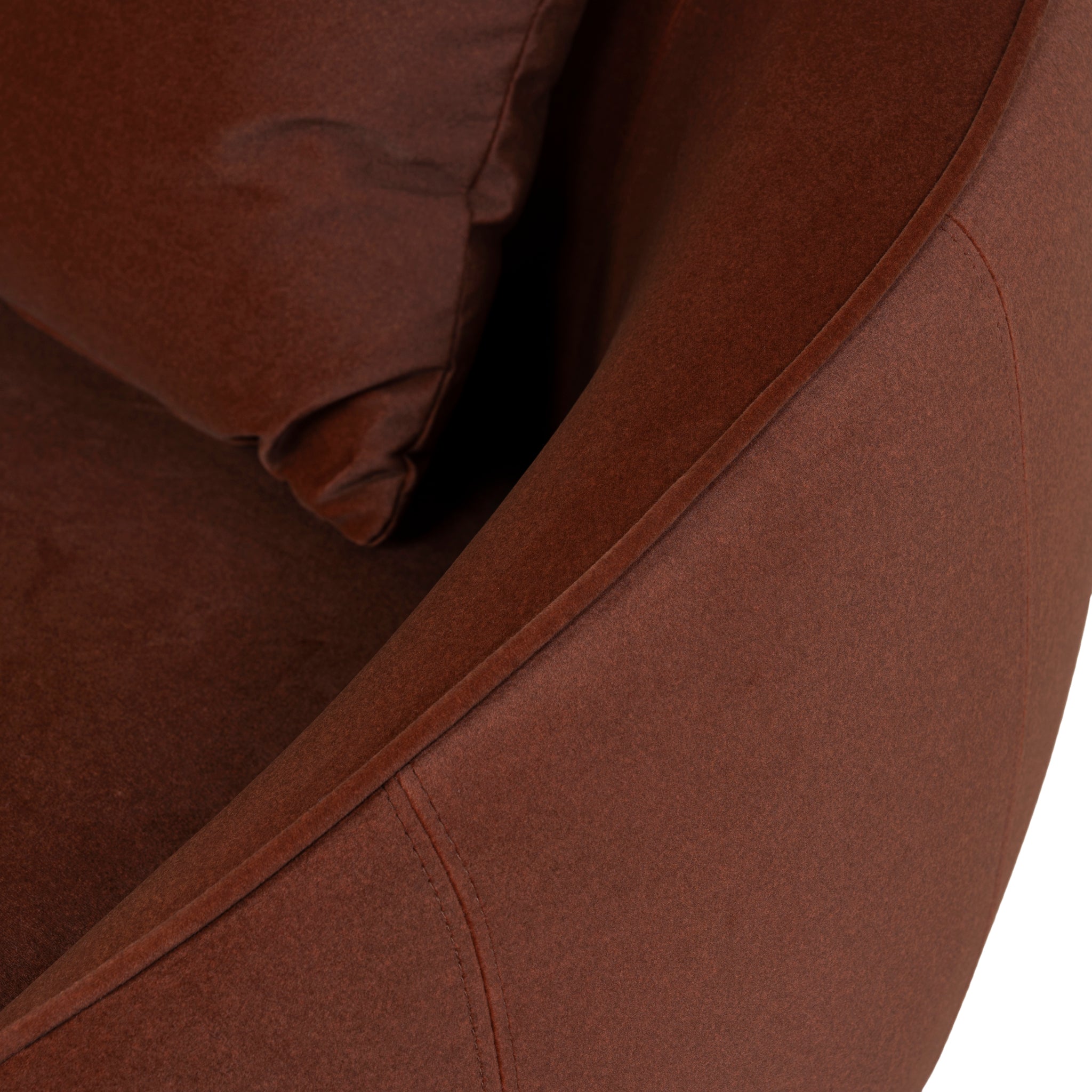Jake Fabric Armchair - Burnt Brown Armchair Forever-Core
