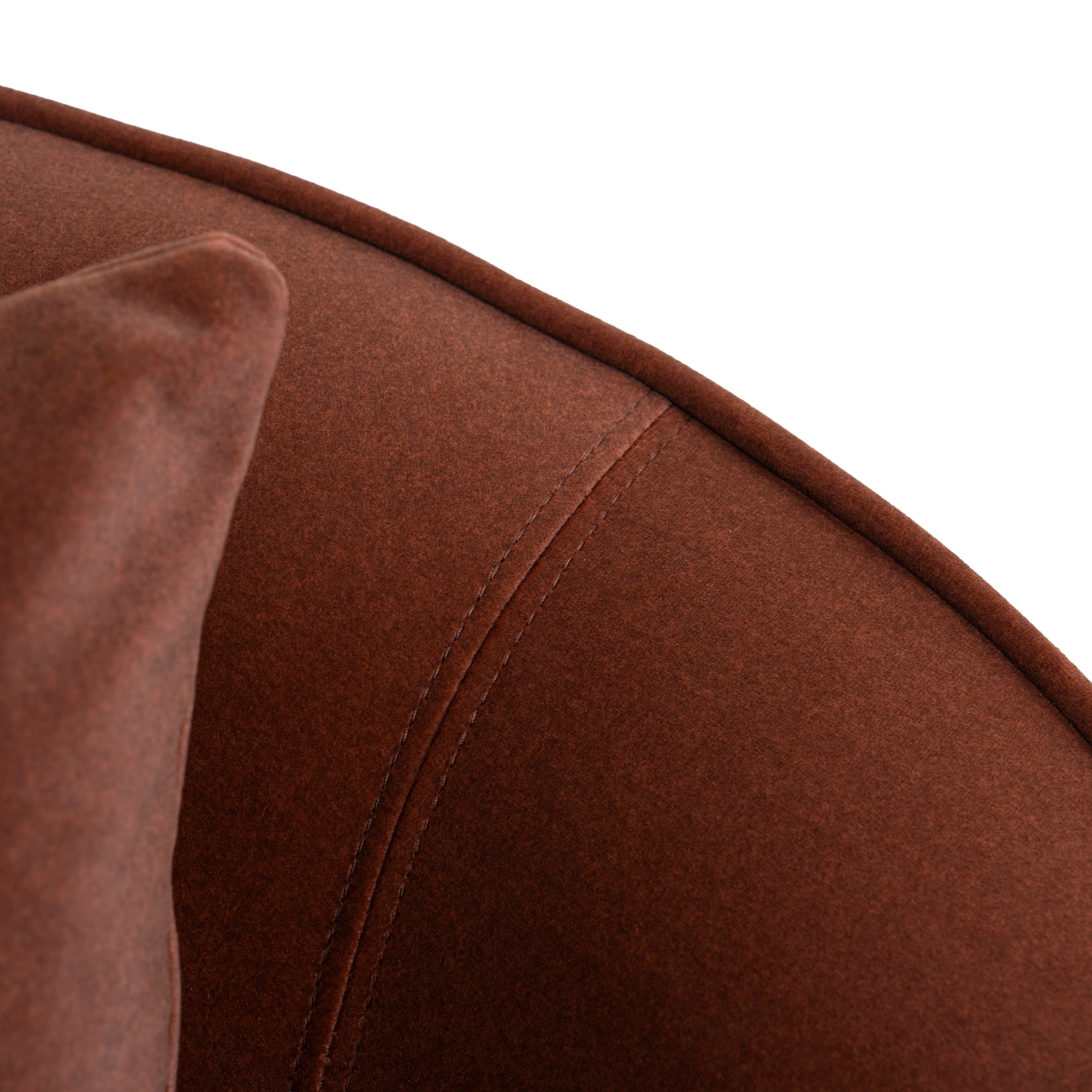 Jake Fabric Armchair - Burnt Brown Armchair Forever-Core