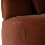 Roly Modular Right Chaise Sofa - Red Bronze Chaise Lounge Forever-Core