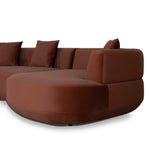 Roly Modular Right Chaise Sofa - Red Bronze Chaise Lounge Forever-Core