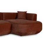 Roly Modular Right Chaise Sofa - Red Bronze Chaise Lounge Forever-Core