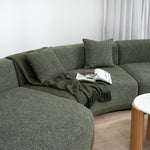 Roly Modular Left Chaise Sofa - Canopy Green Chaise Lounge Forever-Core
