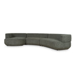 Roly Modular Left Chaise Sofa - Canopy Green Chaise Lounge Forever-Core