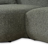 Roly Modular Left Chaise Sofa - Canopy Green Chaise Lounge Forever-Core