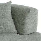 Roly Modular Left Chaise Sofa - Coral Light Green Chaise Lounge Forever-Core