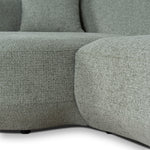 Roly Modular Left Chaise Sofa - Coral Light Green Chaise Lounge Forever-Core