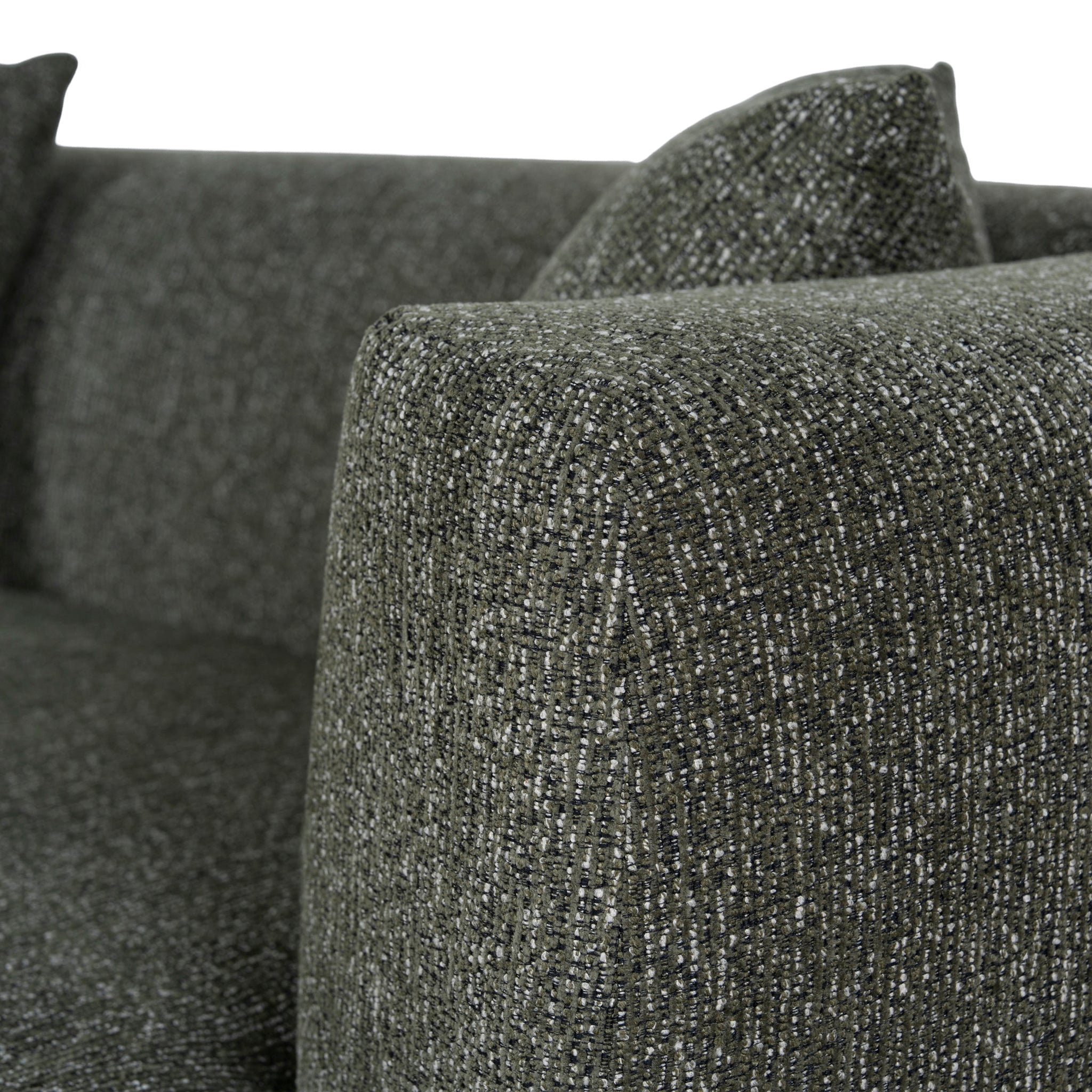 Roly 3 Seater Sofa - Canopy Green Sofa Forever-Core