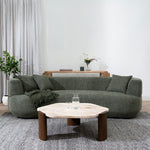 Roly 3 Seater Sofa - Canopy Green Sofa Forever-Core