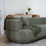 Roly 3 Seater Sofa - Canopy Green Sofa Forever-Core