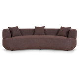 Roly 3 Seater Sofa - Moss Brown Sofa Forever-Core