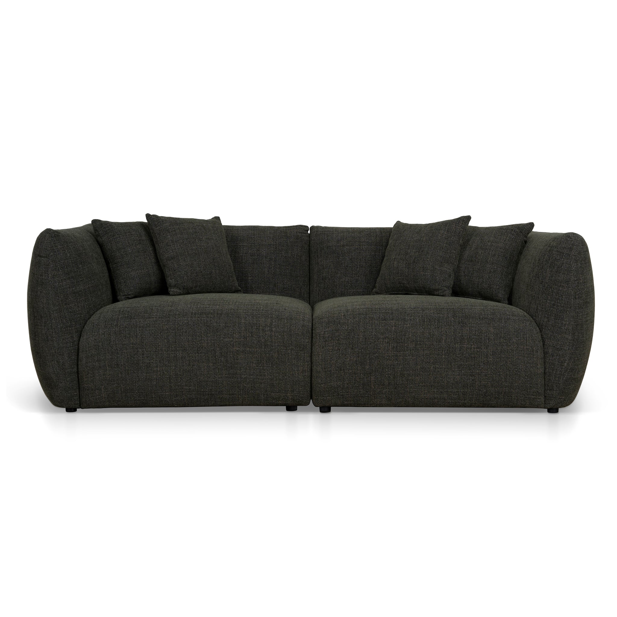 Avelon 3 Seater Sofa - Kaitoke Green Sofa Forever-Core