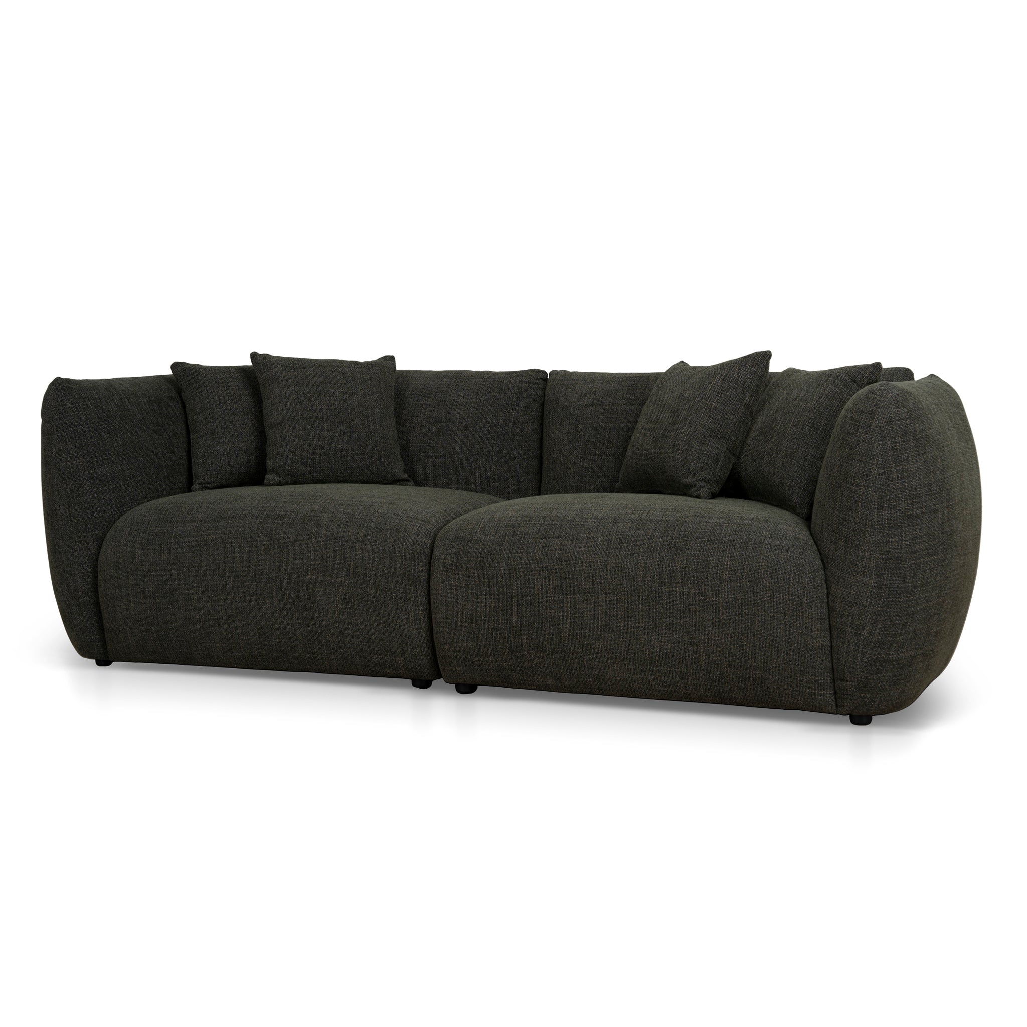 Avelon 3 Seater Sofa - Kaitoke Green Sofa Forever-Core