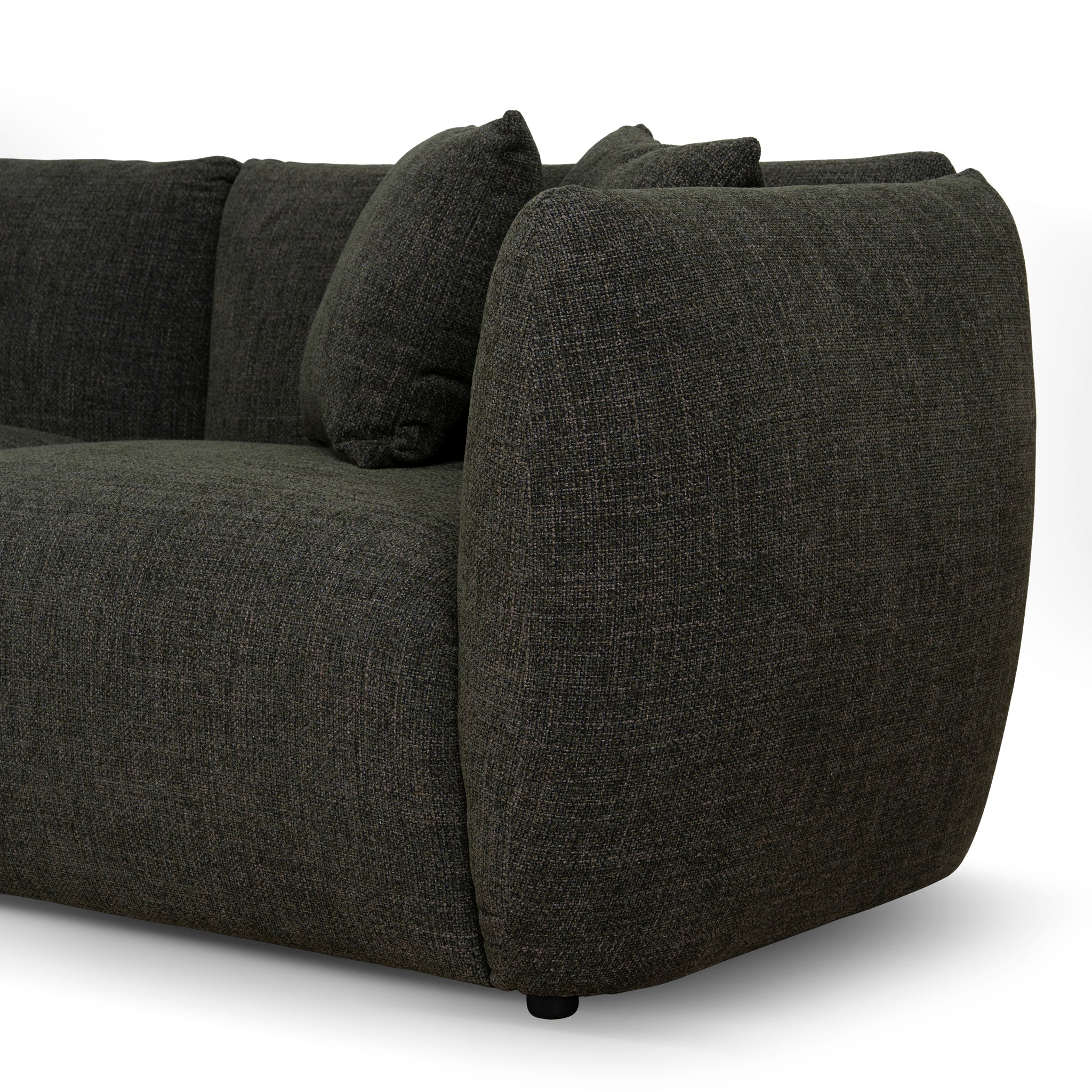 Avelon 3 Seater Sofa - Kaitoke Green Sofa Forever-Core