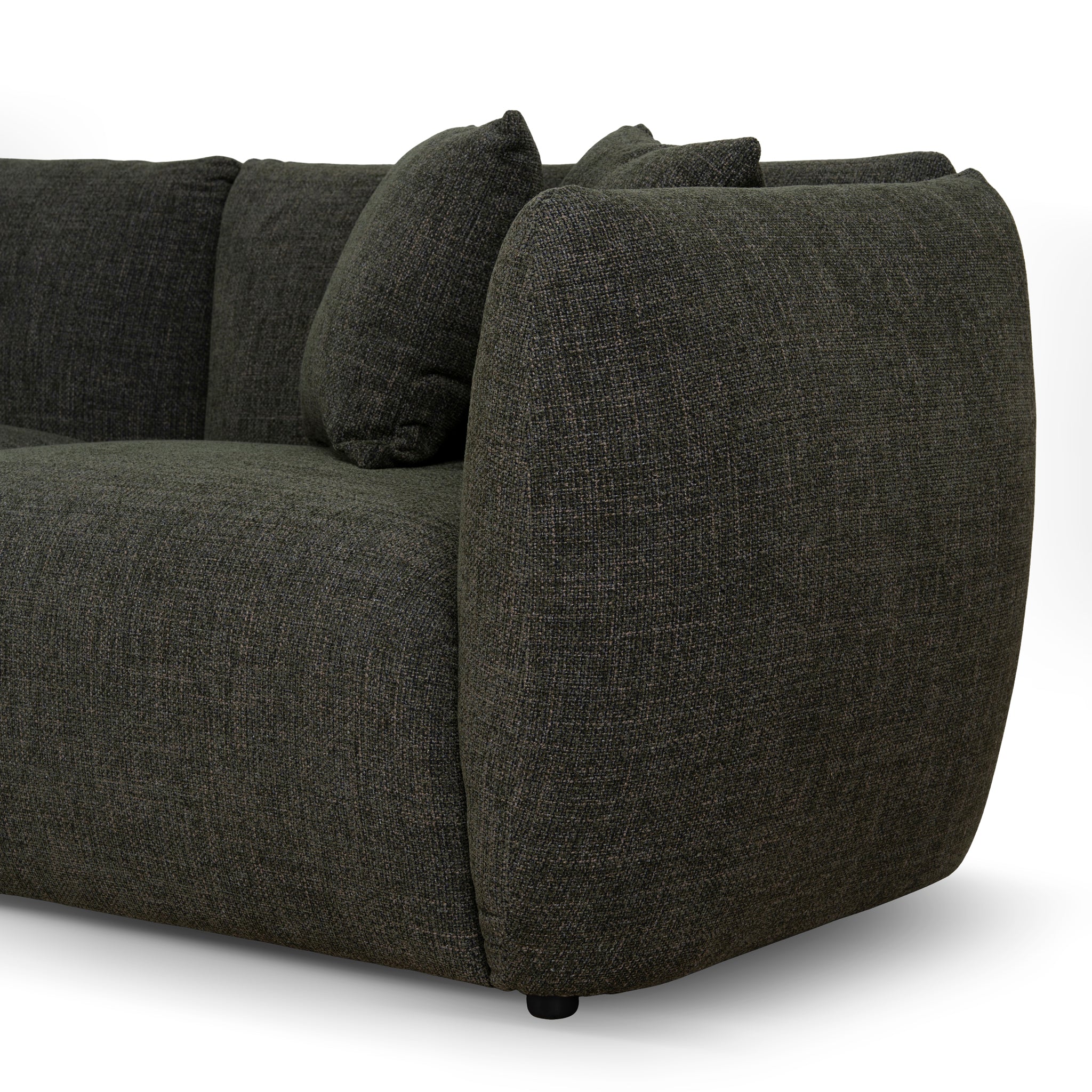 Avelon 3 Seater Sofa - Kaitoke Green Sofa Forever-Core