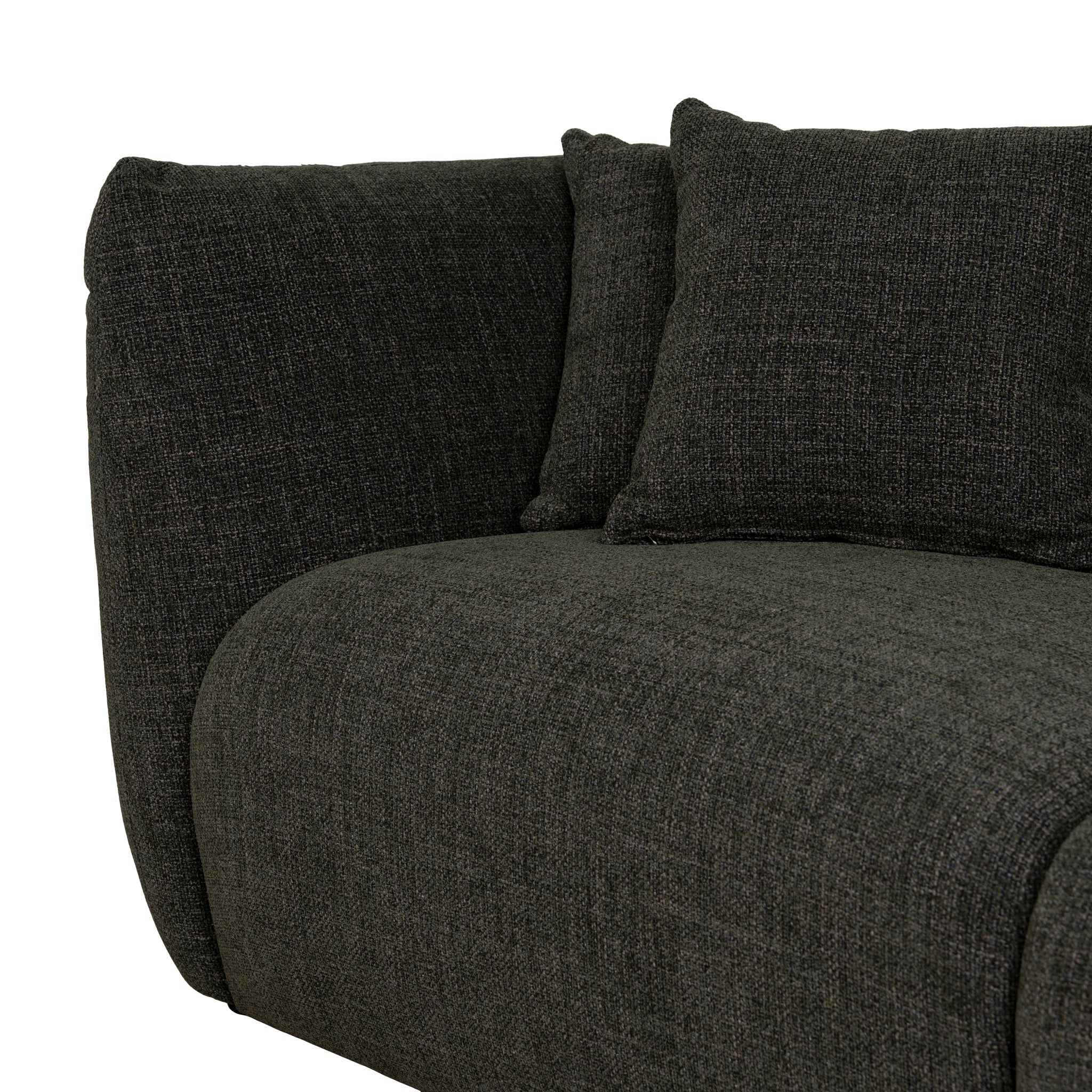 Avelon 3 Seater Sofa - Kaitoke Green Sofa Forever-Core