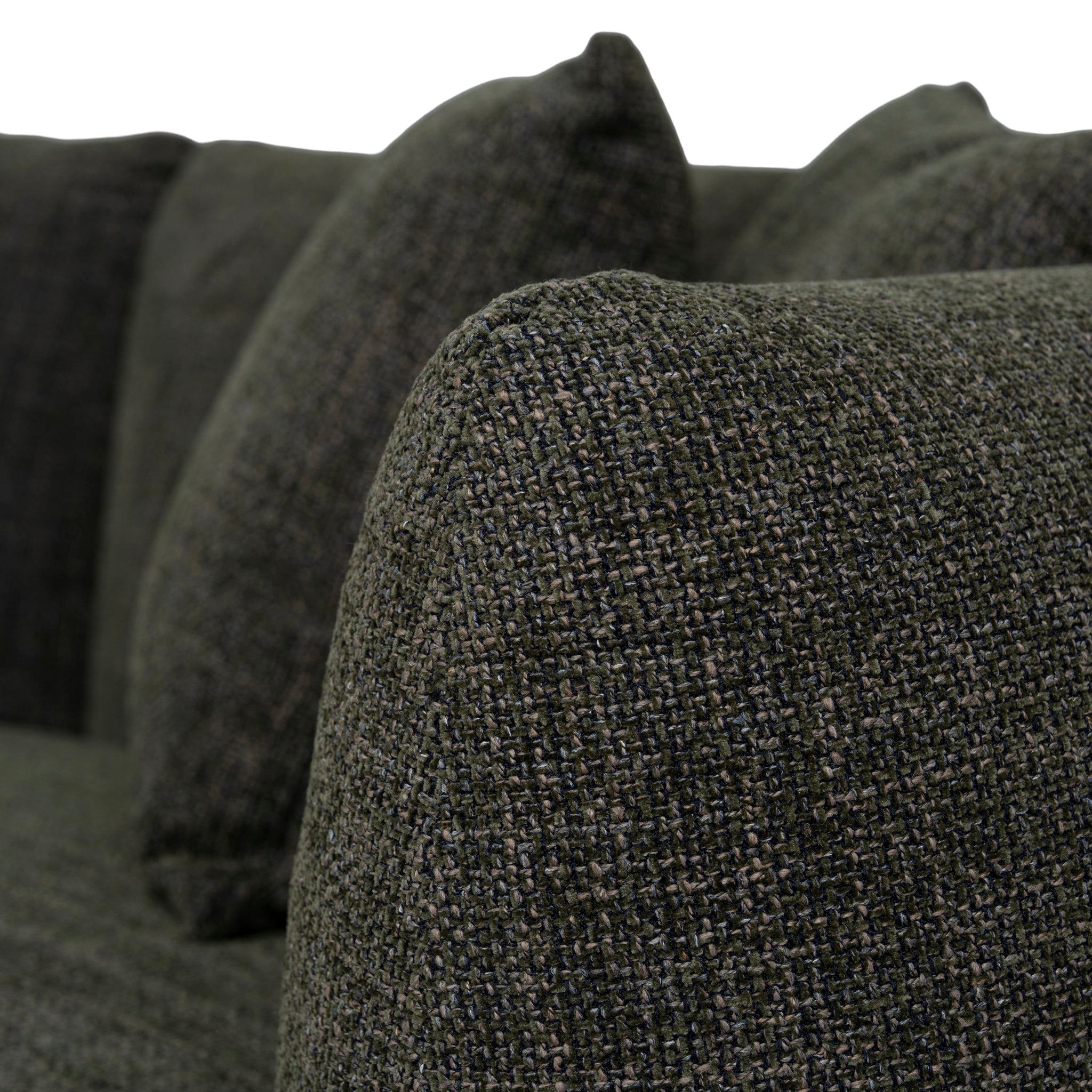 Avelon 3 Seater Sofa - Kaitoke Green Sofa Forever-Core