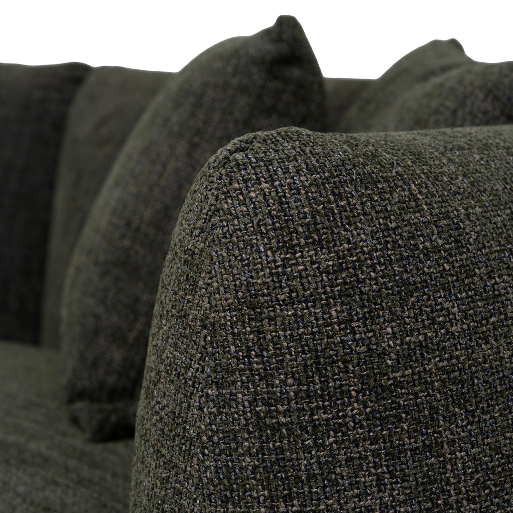 Avelon 3 Seater Sofa - Kaitoke Green Sofa Forever-Core