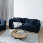 Avelon 3 Seater Sofa - Moss Navy Sofa Forever-Core