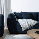 Avelon 3 Seater Sofa - Moss Navy Sofa Forever-Core