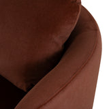 Milo Swivel Armchair - Red Bronze Armchair Forever-Core