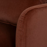 Milo Swivel Armchair - Red Bronze Armchair Forever-Core