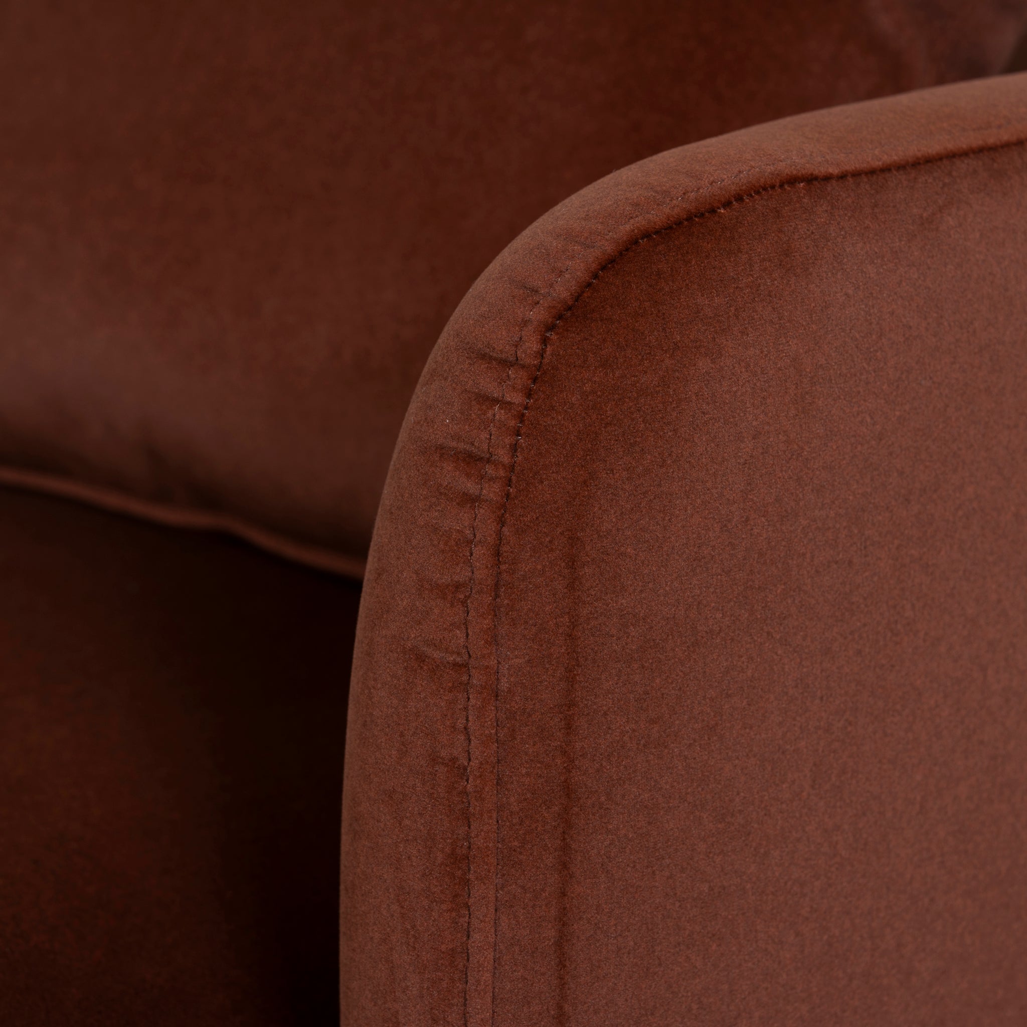 Milo Swivel Armchair - Red Bronze Armchair Forever-Core