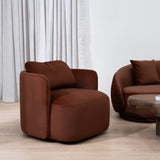 Milo Swivel Armchair - Red Bronze Armchair Forever-Core