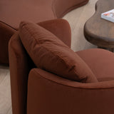 Milo Swivel Armchair - Red Bronze Armchair Forever-Core
