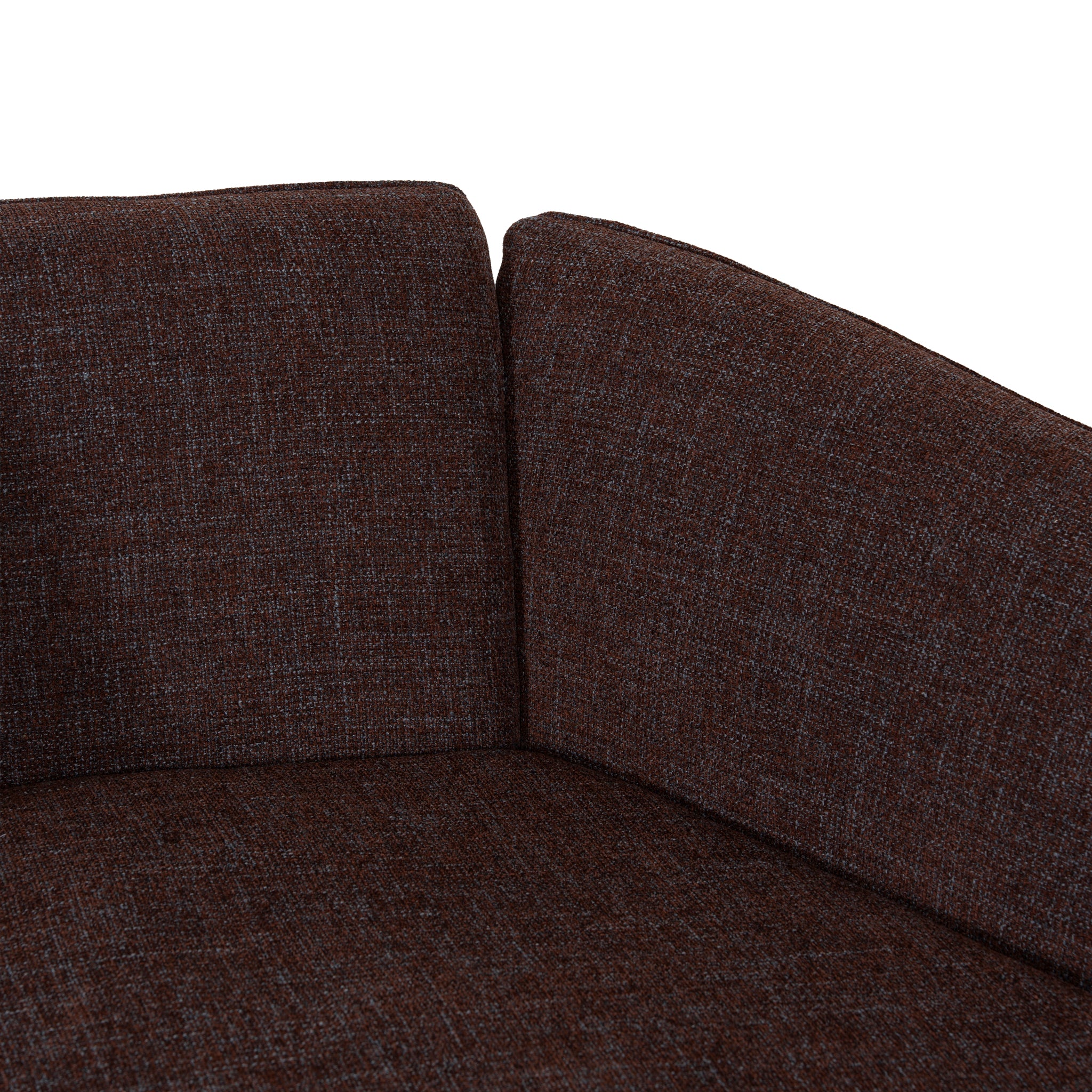 Orlan Left Open Modular Sofa - Moss Brown Sofa Forever-Core