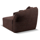 Orlan Left Open Modular Sofa - Moss Brown Sofa Forever-Core