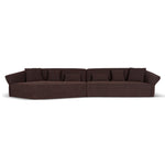Orlan Right Open Modular Sofa - Moss Brown Sofa Forever-Core