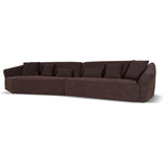 Orlan Right Open Modular Sofa - Moss Brown Sofa Forever-Core