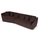 Orlan Right Open Modular Sofa - Moss Brown Sofa Forever-Core