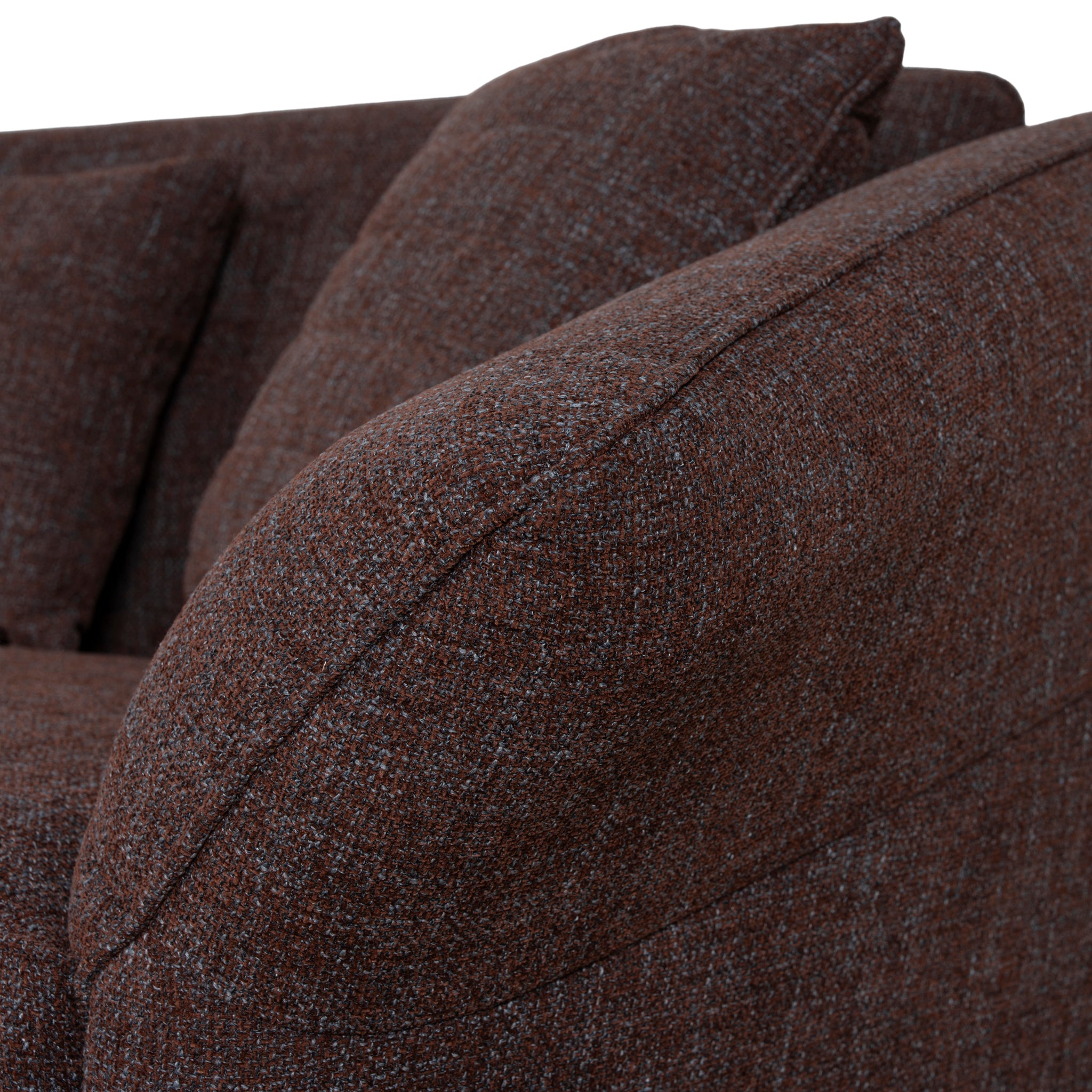 Orlan Right Open Modular Sofa - Moss Brown Sofa Forever-Core